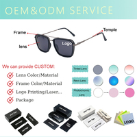 Nouvelles Lunettes de Soleil Polarisées Pilote 2026 Unisexe Tendance Monture Intégrale Mate Anti-Éblouissement Protection UV400 Légères Verres PC pour la Conduite