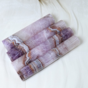 Varita Redonda de Amatista y Ágata Genuina, Pulida, para Sanación Energética, Decoración del Hogar, Meditación, Suministro al por Mayor, Tamaño Personalizado - Product Image 5