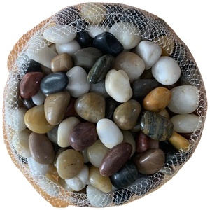 Landscaping Polished Mixed <strong>Color</strong> <strong>River</strong> Pebble <strong>Stone</strong> - Product Image 1