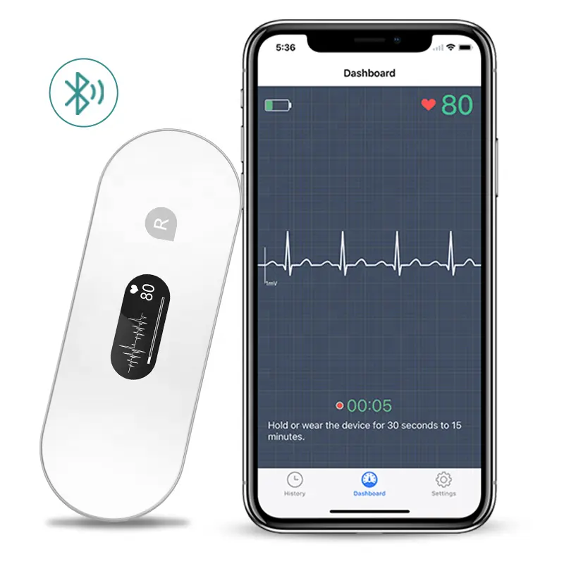 LEPU رسم القلب شاشة قياس القلب | المحمولة ECG مراقبة الأجهزة مع عرض فوري