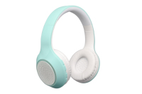 Casque sans fil pliable BL-015 avec micro double ENC, autonomie de 30h, multicolore, sur l'oreille, compatible avec logo personnalisé