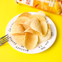 Venta al por mayor de patatas fritas crujientes de Malasia snack inflado 100g