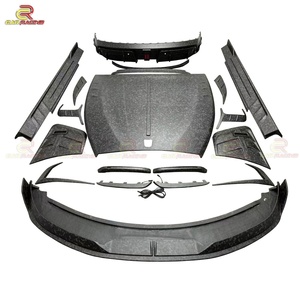 Kits de carrosserie en carbone forgé mat style MSY pour Rolls Royce Spectre 2025 : Capot en carbone, pare-chocs, diffuseur avant, jupes latérales - Product Image 1
