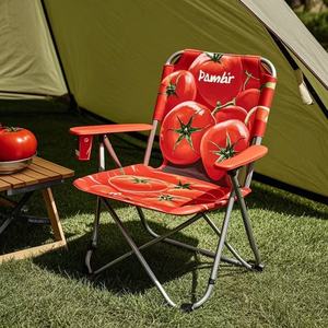 PAMIR-Silla apilable de pesca para acampar, silla de barbacoa plegable, muebles de exterior, venta directa de fábrica - Product Image 5