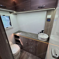 Nouveau luxe hors route camping-car RV caravane camping-car remorque pour voyage sur route maison mobile avec réfrigérateur pour camping et voyage