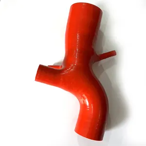 Automobile silicone hose special-shaped silicone elbow cloth sandwiched silicone hose