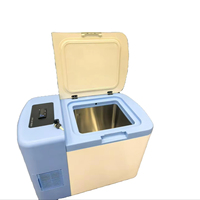 Congélateur portable mobile -80°C 25L à température unique, ultra-basse température, dégivrage automatique, refroidissement par ventilateur, 1 porte, pour réactifs médicaux