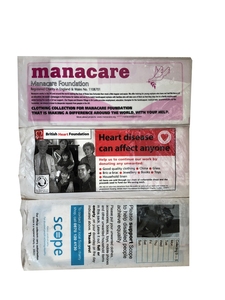 Bolsa de plástico de impresión plástica para la colección de ropa de donación - Product Image 5