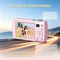 Caméra optique 5K, caméra vidéo RoHS, 64MP, autofocus, écran CMOS, idéale pour les portraits, les vacances, les étudiants et la prise de vue quotidienne