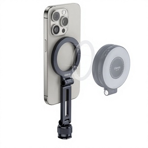 Ulanzi MA-07 Maglock 1/4 Cold Shoe Phone Mount Double-Side Magnetic Phone Mount Camera Tripod for iPhone 17 16 15 14 13 <strong>Bracket</strong> - Product Image 5