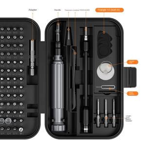 Jeu de tournevis de précision multifonctionnel en chrome industriel 150 en 1, manche en aluminium pour la maintenance et le démontage de téléphones portables - Product Image 5
