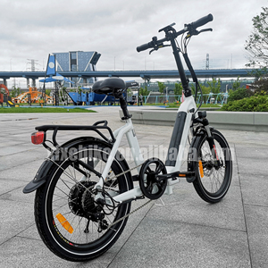Bicicleta <span class=keywords><strong>plegable</strong></span> eléctrica de 20 pulgadas 48V 500W 10Ah Batería oculta Step Thru <span class=keywords><strong>Ebike</strong></span> <span class=keywords><strong>plegable</strong></span> para viajeros - Product Image 5