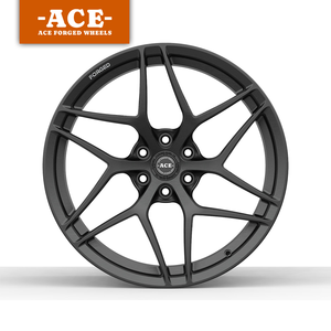 Jantes en alliage d'aluminium chromé forgé monobloc Deep Concave CF WHEELS 16 18 20 22 pouces pour Jeep Corvette Cadillac BMW - Product Image 2