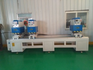 Machine de soudage sans soudure E-WORLD PVC UPVC 380V, moteur haute précision, pour la fabrication de fenêtres et de portes - Product Image 6