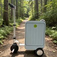 FUTUREJOY Valise de transport en aluminium personnalisable, contrôlée par application Bluetooth, 20 pouces, approuvée par les compagnies aériennes, faible quantité minimale de commande