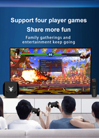 Consola de Videojuegos Retro X5 Game Stick 4K 64G con Más de 20000 Juegos, Sistema Dual Arcade HD Compatible con Android Mini Set TV