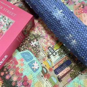 500 pièces de <span class=keywords><strong>puzzle</strong></span> magnétique en bambou pour adultes - Thème de la ville fleurie - Cadeau DIY - Product Image 3