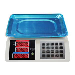 Leaone 40kg इलेक्ट्रॉनिक वाणिज्यिक वजन पैमाने 30kg डिजिटल स्टेनलेस स्टील मूल्य कंप्यूटिंग पैमाने खुदरा दुकानों के लिए - Product Image 4