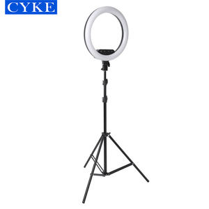 CYKE-Anillo De Luz Led para selfis, 14 pulgadas, 36cm, lámpara De Luz con soporte para teléfono, AL36 - Product Image 4