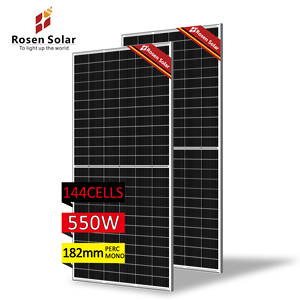Panneaux solaires monocristallins bifaciaux 550W 600W - Product Image 2
