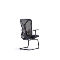 Chaise de bureau ergonomique moderne JOHOOFURNITURE avec base cantilever, dossier en maille, coussin épais confortable pour bureau à domicile et direction