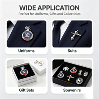 Badge en métal personnalisé, épingles de revers en émail personnalisées, broche en émail dur, insignes personnalisés pour vêtements, sacs à dos, chapeaux