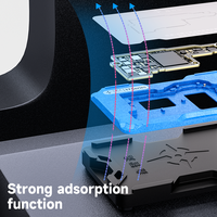 Table de pose de composants XZZ TR Series Zero Error Precision Middle Layer, base magnétique à forte adsorption pour iPhone X-17