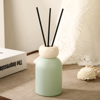 Diffuseur à bâtonnets en rotin, sans flamme, aromathérapie sûre, huile essentielle naturelle longue durée pour la décoration de la maison et de la chambre