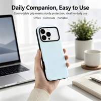 Étui de téléphone hybride 2 en 1 TPU + PC antichoc avec texture nid d'abeille, accessoires pour téléphone portable en gros