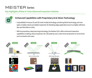 <span class=keywords><strong>M</strong></span>áquina de Inspección de Semiconductores 3D SPI <span class=keywords><strong>KOH</strong></span> YOUNG Meister S/S+ para la Fabricación de Semiconductores de Luz Mini/Micro-LED - Product Image 4