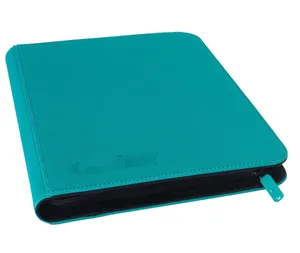 Classeur de cartes à collectionner à 9 pochettes avec fermeture éclair, capacité 360 cartes, <span class=keywords><strong>album</strong></span> TCG avec pages intérieures en PP, vente en gros usine - Product Image 1