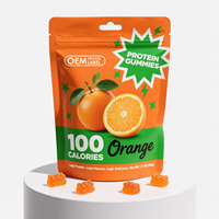 Gummies de protéines de lactosérum OEM, véganes, naturelles, acides aminés, nutrition sportive, complément énergétique, créatine, BCAA, gummies de protéines de lactosérum