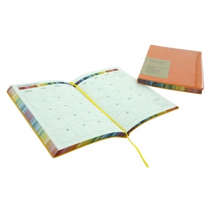 Nouvel agenda de bureau créatif pour l'étude, impression personnalisée, carnet d'école personnalisé, épaissi, avec couverture en cuir - Product Image 1