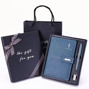 Regalos para Personal, Empleados, Clientes, Cuaderno A5, Kits Ejecutivos de Oficina, Juego de Regalo Corporativo de Lujo, Artículos Promocionales de Acero Inoxidable - Product Image 2