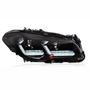 Faro para <span class=keywords><strong>BMW</strong></span> 5 '2010 2011 2012 2013 2014 <span class=keywords><strong>2015</strong></span> 2016 F10 F18 <span class=keywords><strong>520</strong></span> 523 528 530 535Li Todas las luces delanteras LED Señal de giro móvil - Product Image 5
