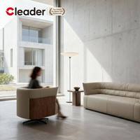 Mobilier de salon d'affaires minimaliste de luxe, canapé de bureau moderne pour réception et salle d'attente, sièges de détente haute densité