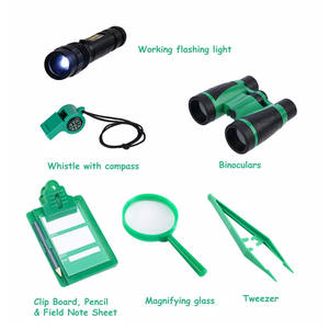 Jouets d'explorateur scientifique de luxe Kit d'aventure pour enfants pour les <span class=keywords><strong>jeux</strong></span> de plein air jouer préscolaire habiller les costumes jouets <span class=keywords><strong>éducatifs</strong></span> - Product Image 2