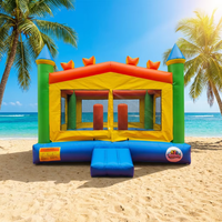 Château gonflable commercial en PVC de qualité professionnelle pour enfants, idéal pour les locations de fêtes