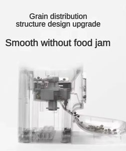 Alimentador Visual Inteligente Ajustável Planetário, Ecológico, Automático, Construção Durável em Aço Inoxidável, Transparente e de Grau Alimentício - Product Image 4