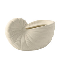 Boîte à mouchoirs en céramique de style Wabi-Sabi nordique, coquille vintage 3D stéréoscopique, rangement de serviettes, pour bureau, modèle ZJ002