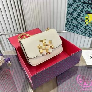 Asuwish Nuova Borsa a Tracolla TB Fashion Little Gold Brick con Catena Metallica - Product Image 6