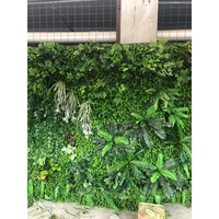 Système de mur végétal artificiel vertical de nouvelle conception pour la décoration de modules de jardin d'intérieur