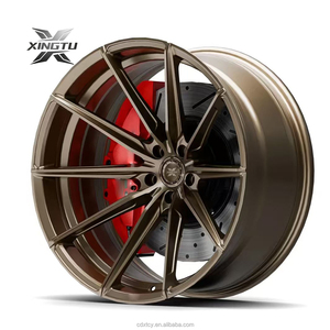 Cerchi in Lega Forgiati XINGTU Personalizzati Concavi Profondi Grigio Nero Lucido 5x112 5x120 17-22 Pollici per BMW <span class=keywords><strong>Porsche</strong></span> 911 Panamera - Product Image 2