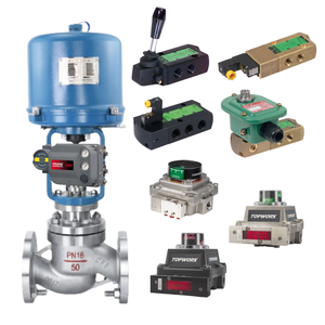 Posicionador de Válvula Digital Emerson Fisher FIELDVUE DVC6200 SIS y Interruptor de Límite Topworx, Válvula Solenoide ASCO - Product Image 1