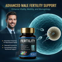 Complément de fertilité masculine pour la santé des spermatozoïdes, comprimés de L-Carnitine et CoQ10, formule premium pour la santé reproductive masculine