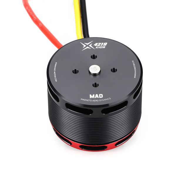 MAD X4219 (Short Shaft Version) Permanent Magnet Brushless Motor for Fixed Wing Drone VTOL 12S Lipo Battery 50x47mm CE Certified