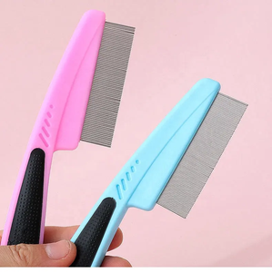 Commercio all'ingrosso a basso prezzo pettine per pidocchi pettine per animali domestici pettine per peli di gatto toelettatura per animali domestici pettine per pulci per cani - Product Image 3