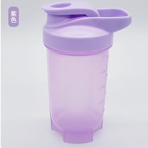 Vaso Mezclador de Proteínas de Plástico Libre de BPA de 300 ml y 500 ml con Bola Mezcladora, Cumple con la Normativa Europea No 10/2011, Tapa Antiderrames para Fisicoculturistas - Product Image 4