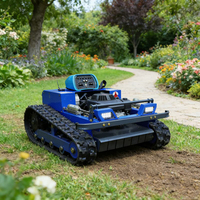 Tondeuse à gazon CE, grande visibilité, coupe près des murs sans manquer de couper, sans retournement sur sol glissant, la sécurité avant tout.