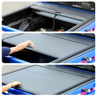 Couverture de benne électrique rétractable de haute qualité pour Ford Ranger Nissan Navara - Volet roulant verrouillable sans perçage
